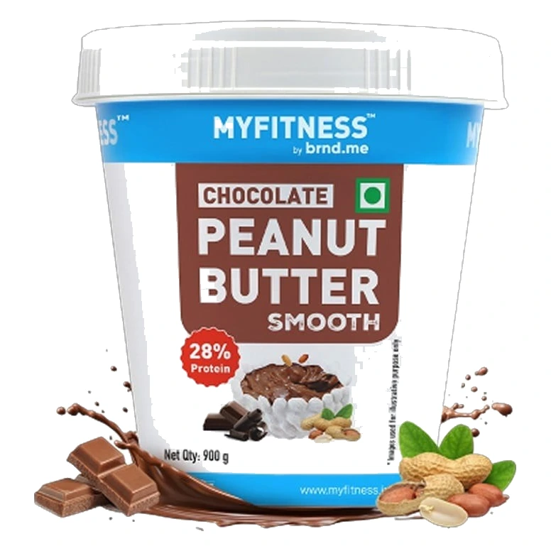 MyFitness Chocolate Peanut Butter Smooth pack, front view